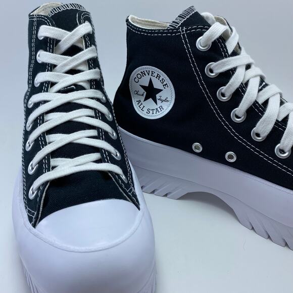 CONVERSE Unisex Chuck Taylor All Star Lugged Platform Shoes Men’s 7 Women’s 9 - Picture 12 of 12